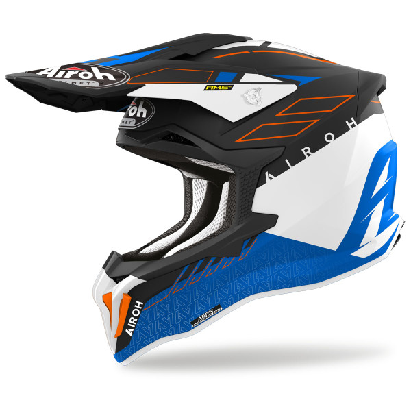 AIROH Airoh Strycker Skin Blue Matte Helmet